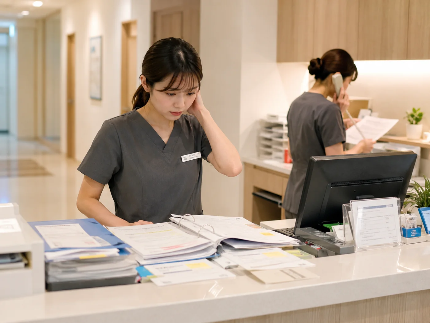新人進來又做不久示意圖